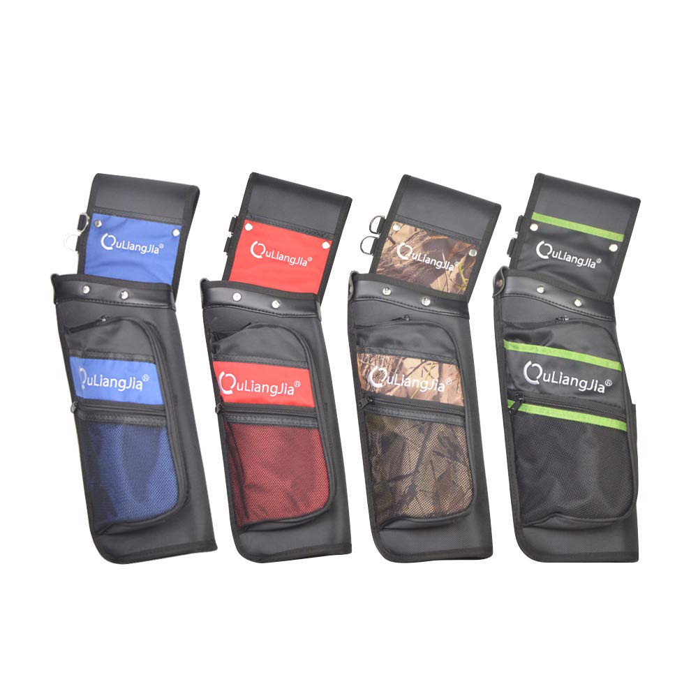 AMEYXGS Adjustable Archery Arrow Quiver Holder - Reverse Hip Waist Quiver Bag for Outdoor Hunting, Target Practice & Training - Perfect for Bow Hunters & Archery Enthusiasts