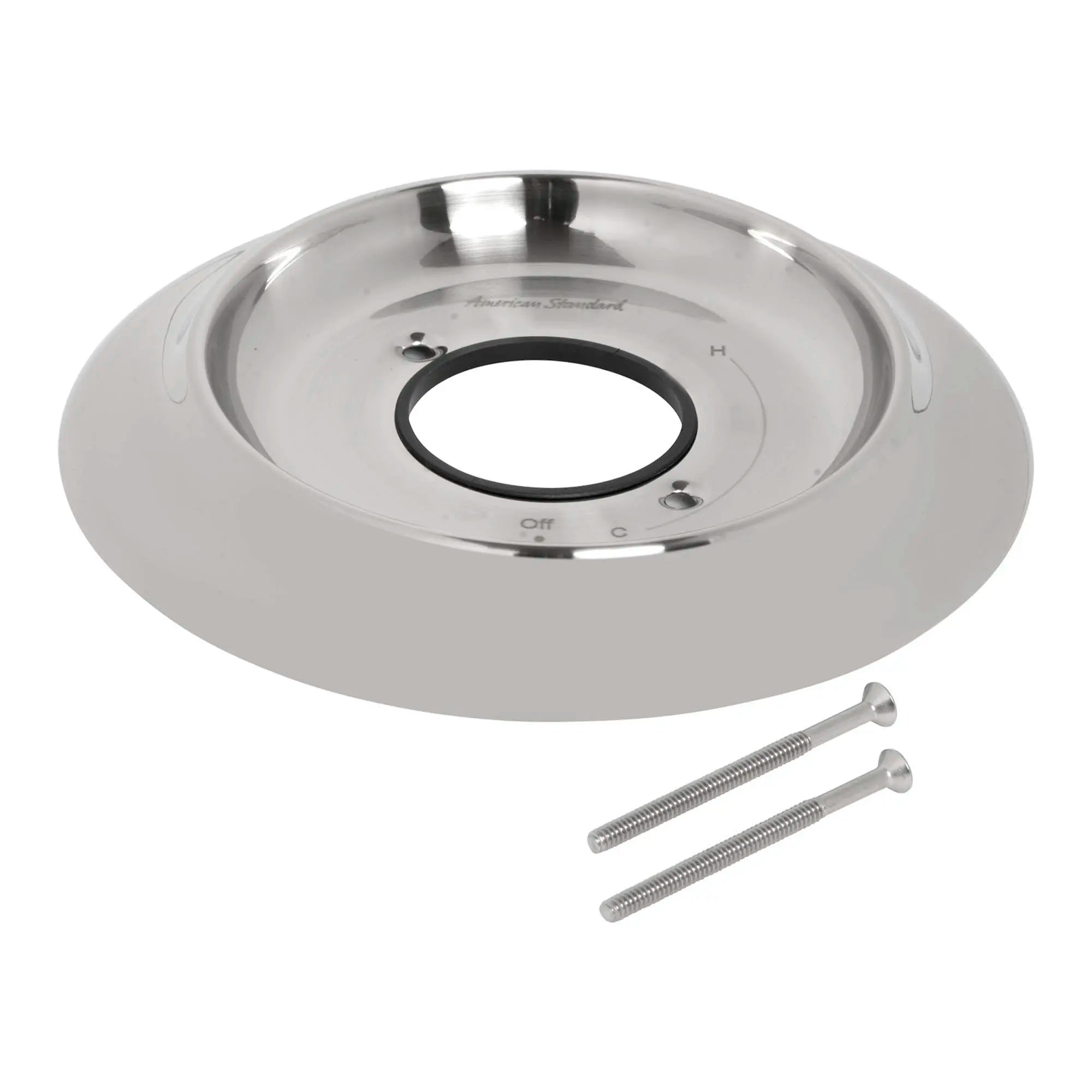 Stainless Steel Escutcheon Plate with Screws - Rust-Resistant Door Hardware for Home & Office Security
