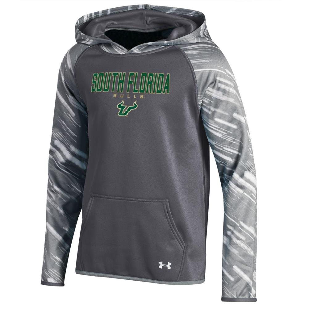 Under Armour USF Bulls South Florida Girl Printed Hoodie - Comfortable & Stylish College Sweatshirt for Women, Perfect for Game Day & Casual Wear