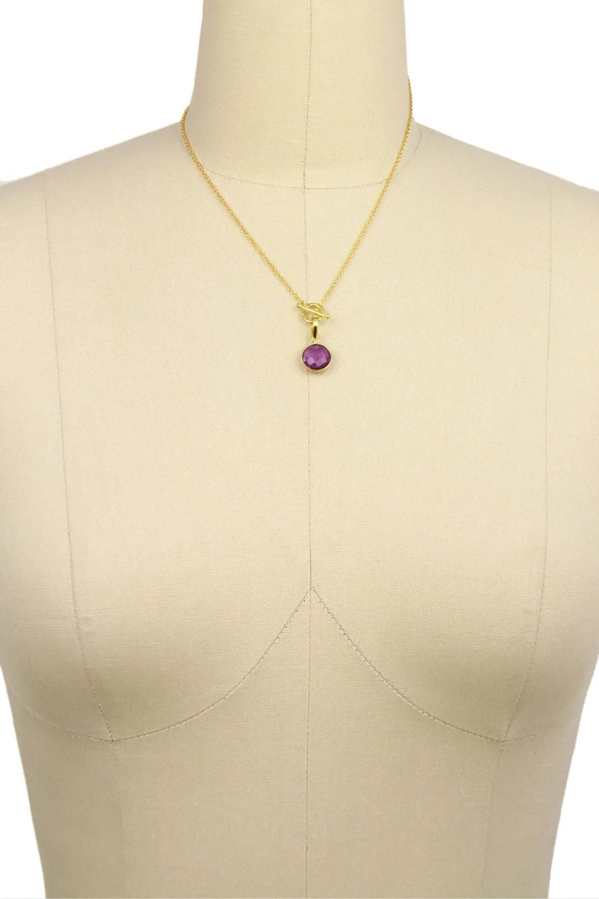 Elegant Round Pendant Necklace for Women - Sterling Silver or Gold Plated Minimalist Jewelry - Perfect for Everyday Wear, Date Nights & Gift Giving
