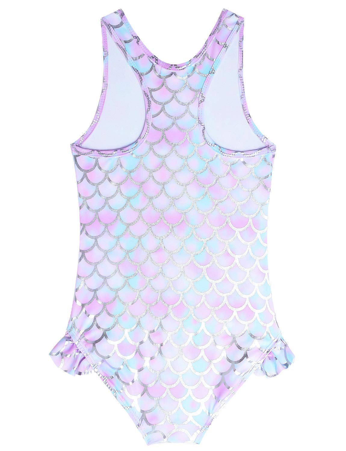 QPANCY Girls Unicorn One Piece Swimsuits - Toddler Kids Bathing Suits for Beach, Pool & Summer Water Play | Cute Swimwear for Girls Ages 2-6