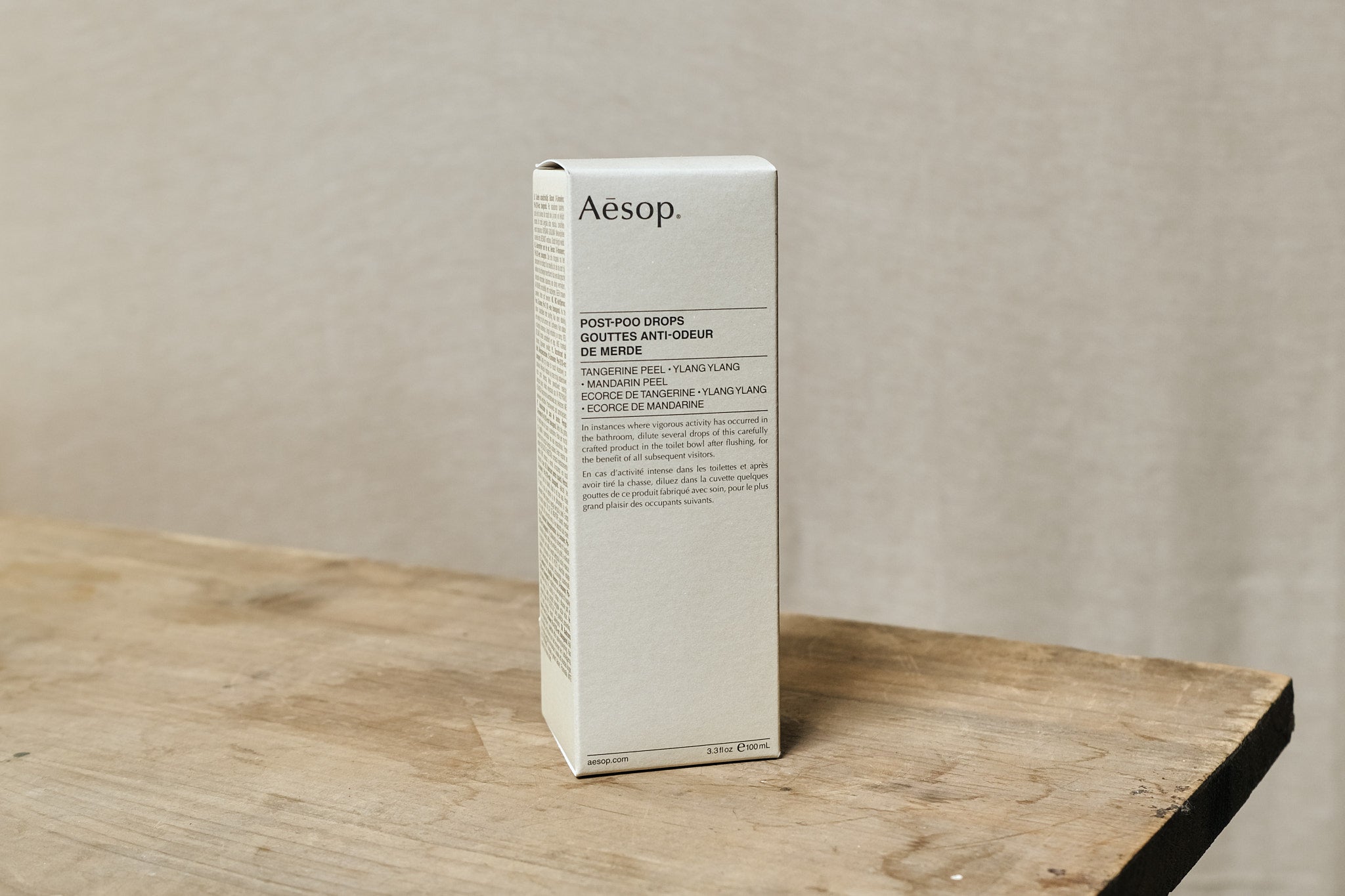 Aesop Post-Poo Drops - Natural Toilet Freshener & Deodorizer for Bathroom | Essential Oil Blend for Home, Spa & Luxury Restroom Experience