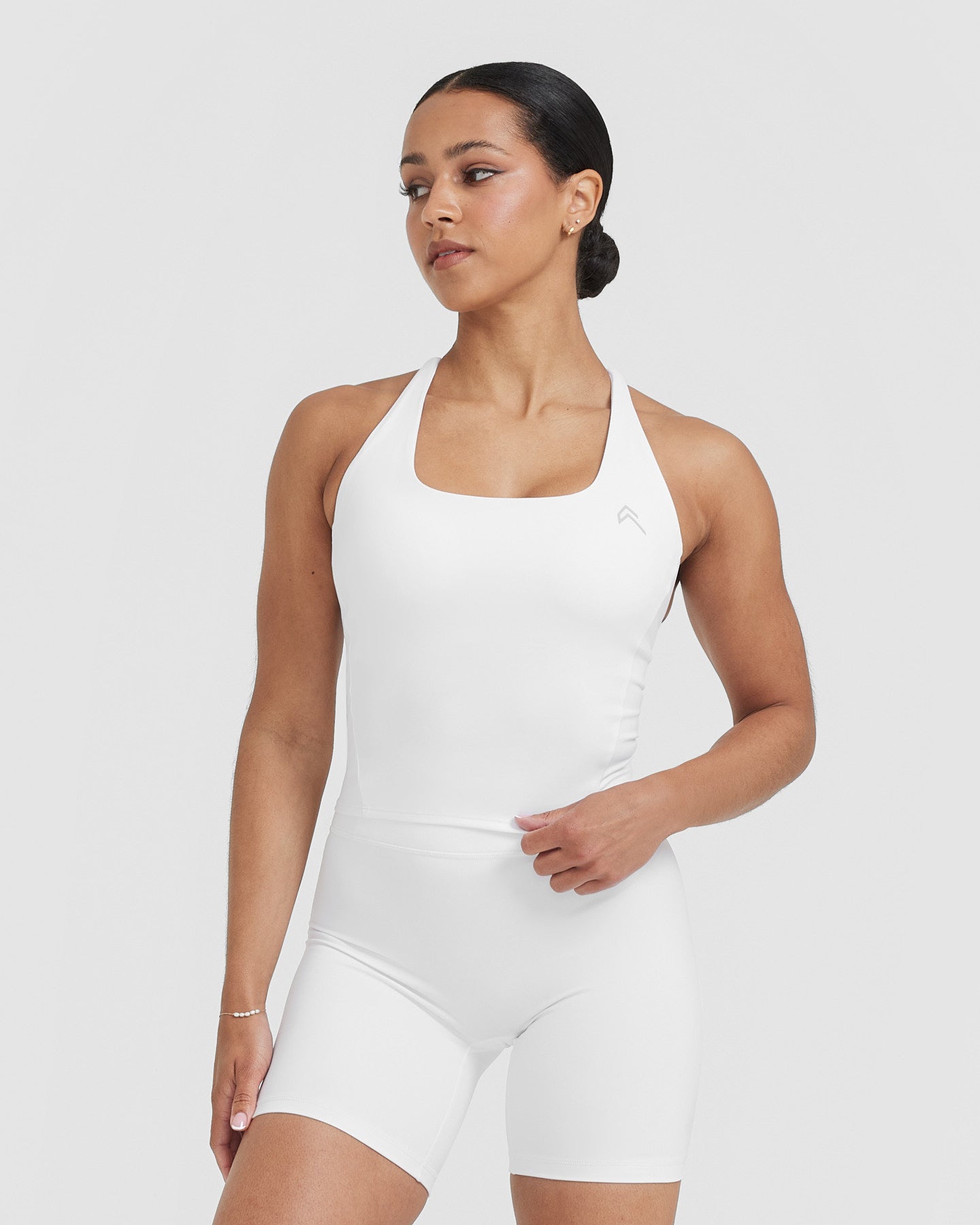 Timeless Square Neck Mid Vest for Women - Elegant White Summer Layering Piece | Perfect for Office Wear, Casual Outfits & Beach Cover-Ups