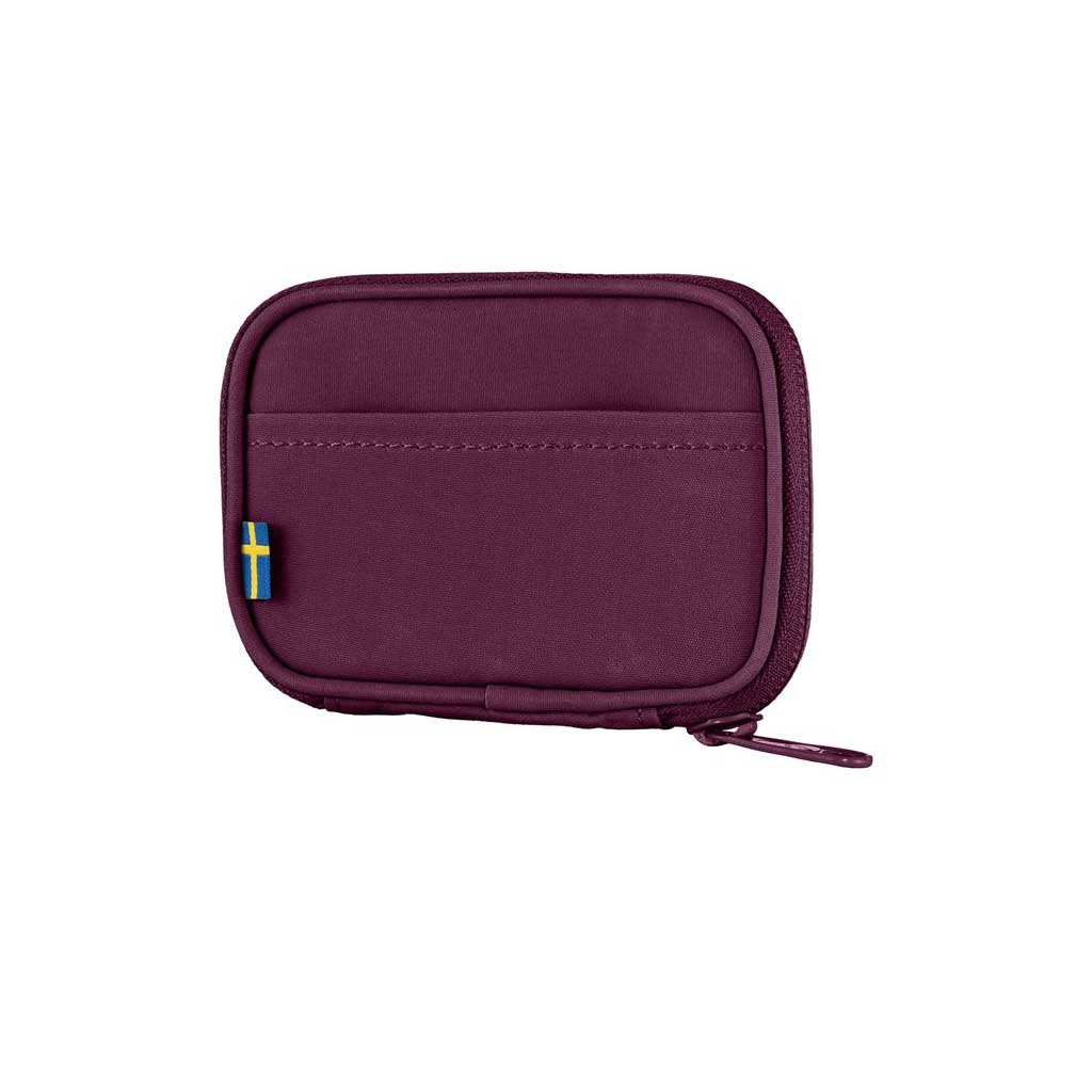 Fjallraven Kanken Card Wallet in Royal Purple - Slim RFID Blocking Minimalist Wallet for Everyday Use, Travel & Outdoor Adventures
