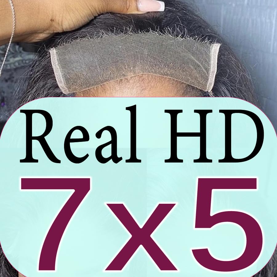 7x5 Real HD Lace 180% Density