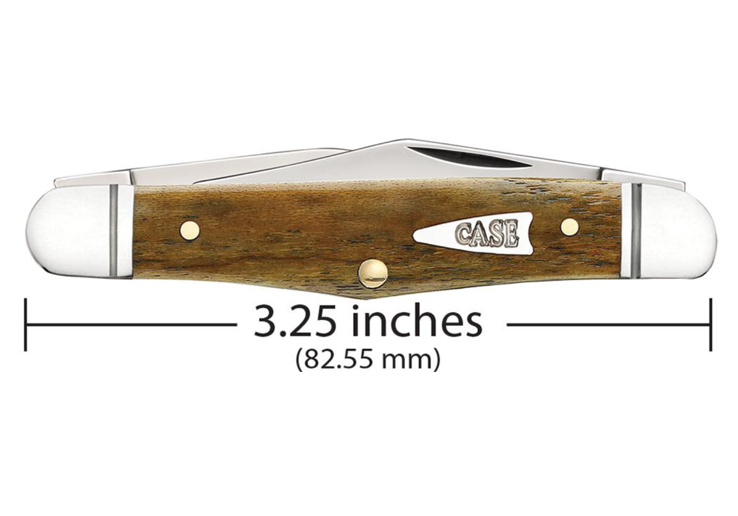 Vintage Antique Bone Mini Trapper Pocket Knife - CASE 58189 - Compact & Durable for Everyday Carry, Outdoor Adventures & Collecting