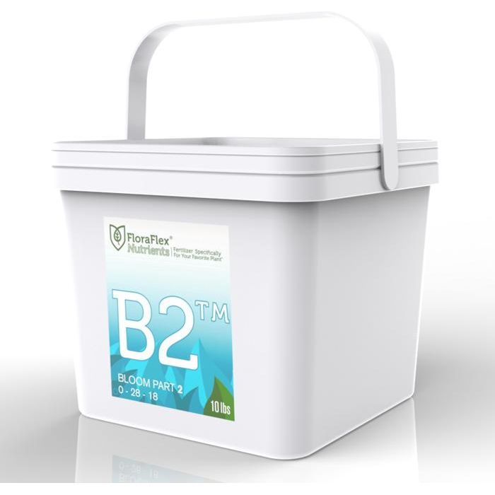 FloraFlex B2 Nutrient Solution for Hydroponics - Premium Plant Food for Indoor & Outdoor Gardening, Grow Tents, and Hydroponic Systems