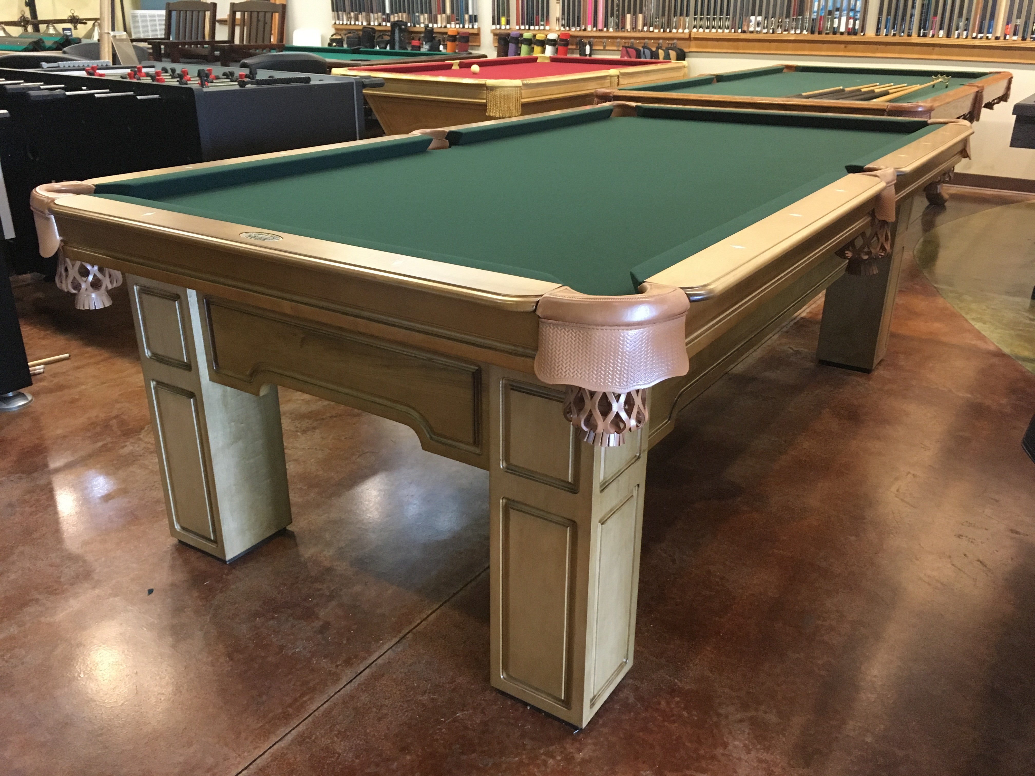 Premium Olhausen Huntington Pool Table - Professional 8-Foot Billiard Table for Home & Game Rooms | Perfect for Family Fun & Competitive Play
