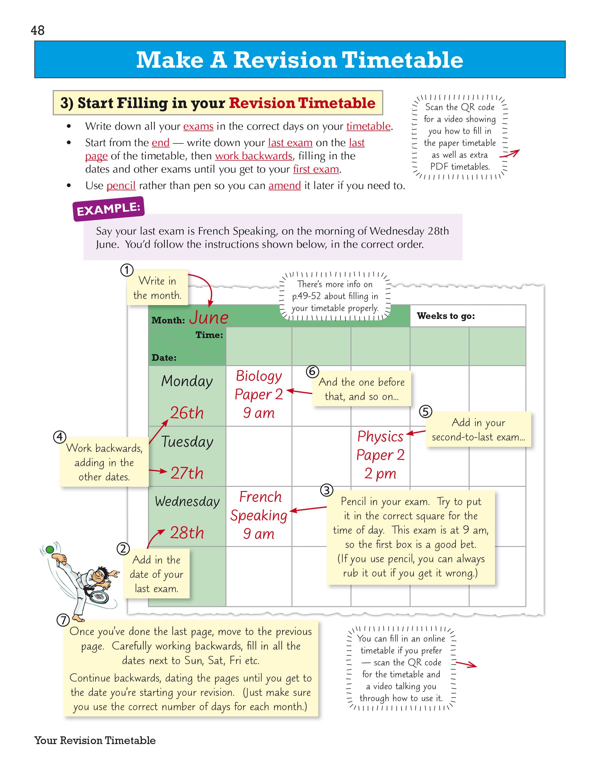 CGP GCSE 9-1 Revision Guide: Study Skills & Planner for 2025 and 2026 Exams | Expert Tips, Video Tutorials & Effective Study Strategies – Perfect for High School Students Preparing for GCSE Tests