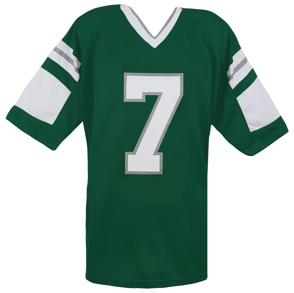 Ron Jaworski Autographed Green Retro Philadelphia Eagles NFL Football Jersey - Perfect for Collectors, Fans, and Sports Memorabilia Displays