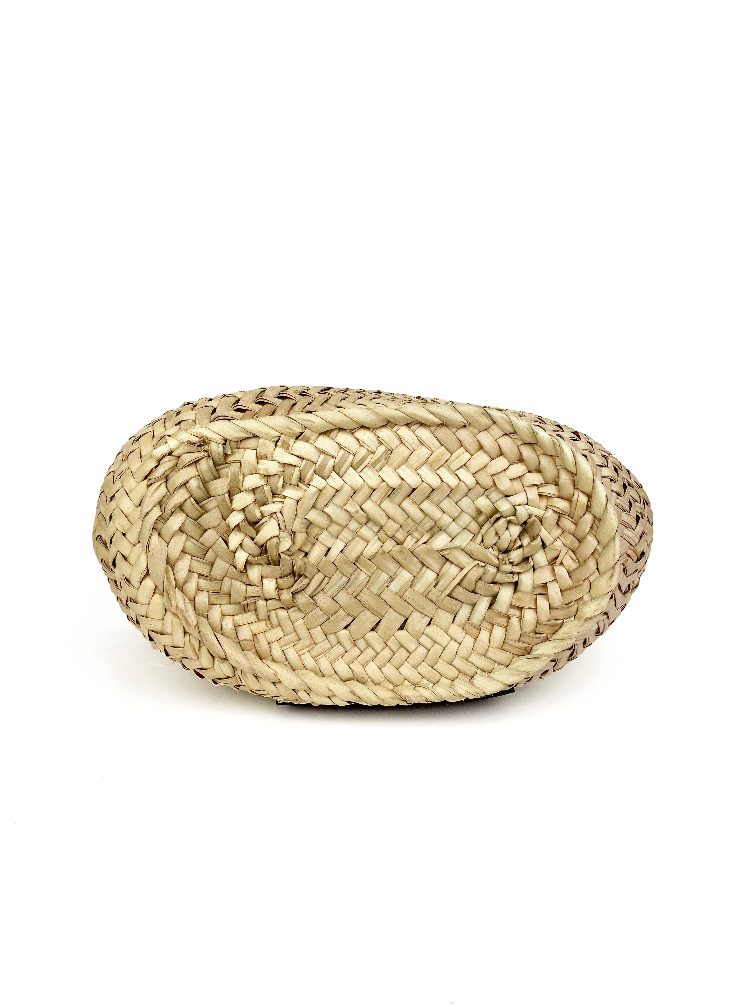 Loewe Tan Small Raffia Tote Bag for Women - Stylish Straw Handbag for Beach, Summer & Travel | Lightweight & Durable Woven Purse