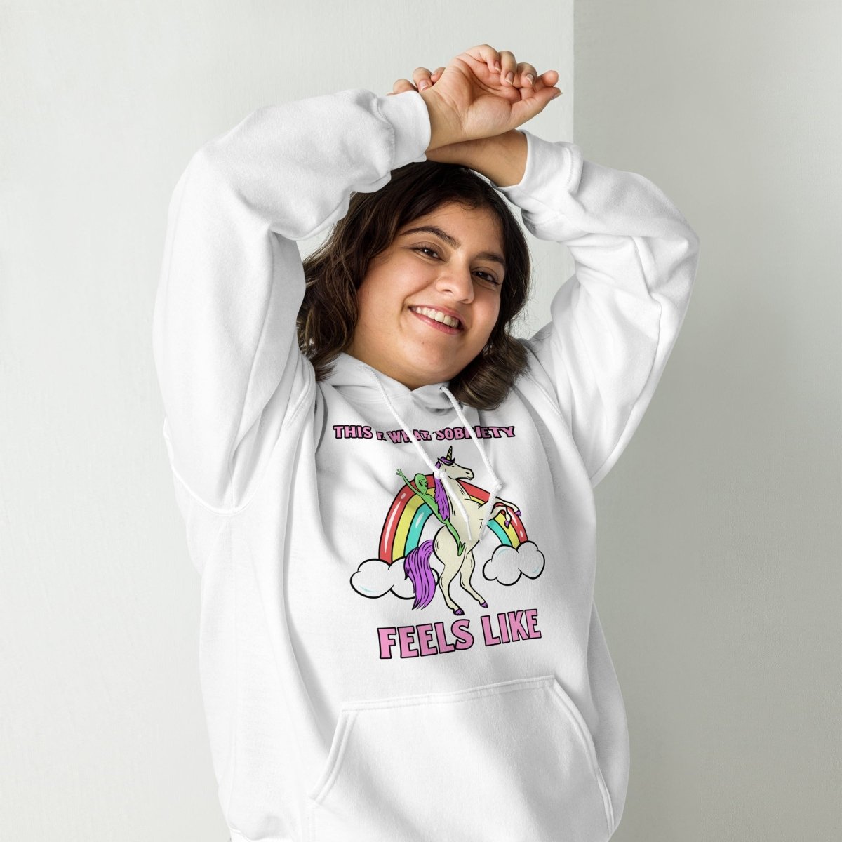 Galactic Journey Sobriety Hoodie - Embrace the Universe | Stylish Unisex Pullover for Stargazing & Outdoor Adventures