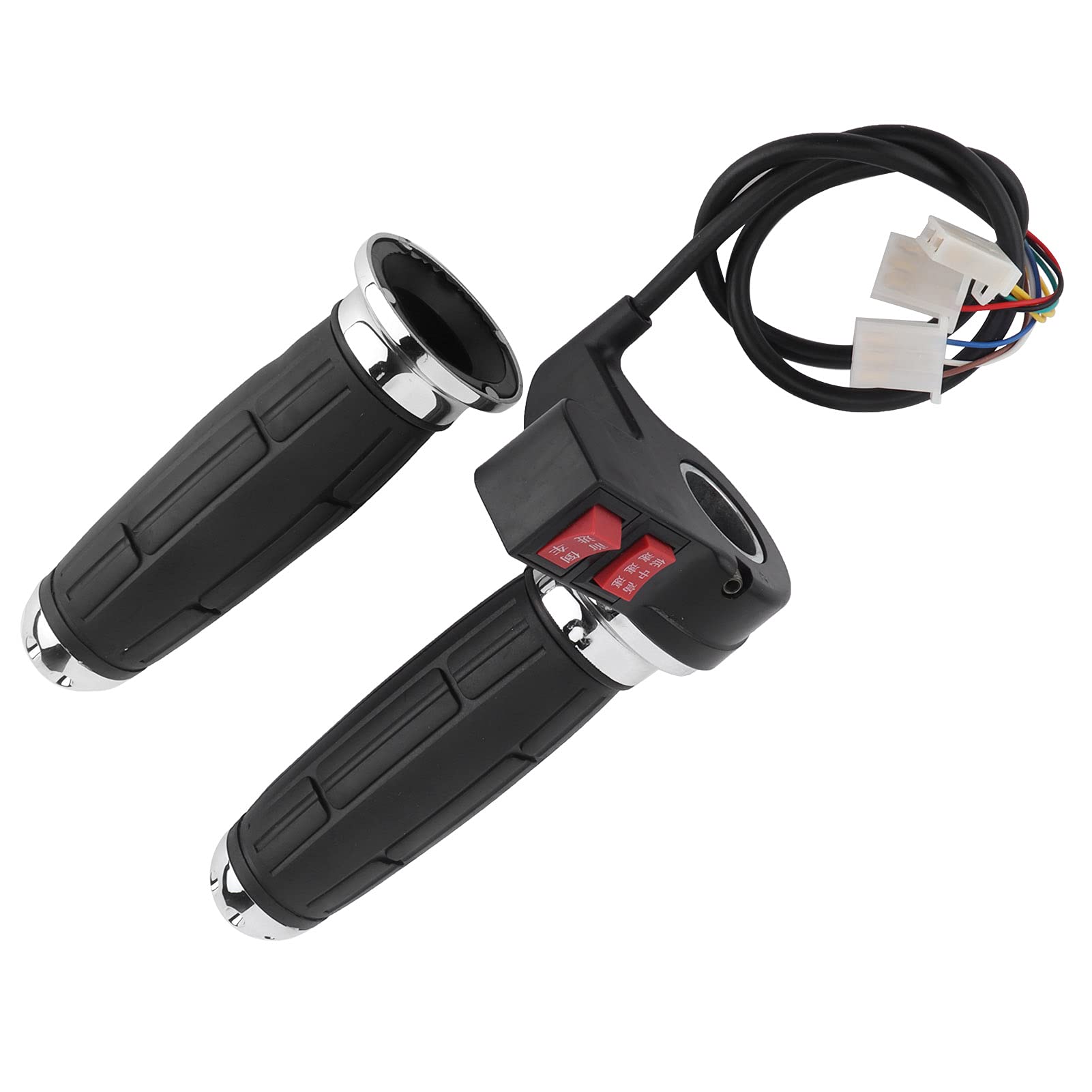 VGEBY 22mm 3-Speed Electric Bike Throttle Grip - Forward/Reverse Control Hand Grips for E-Bikes | Perfect for Commuting, Mountain Biking & Urban Riding Accessories