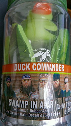 Duck Commander Swamp In A Jar Bath Fizz - Natural Aromatherapy Bath Bombs for Relaxation & Stress Relief, Perfect for Spa Nights & Self-Care Gifts
