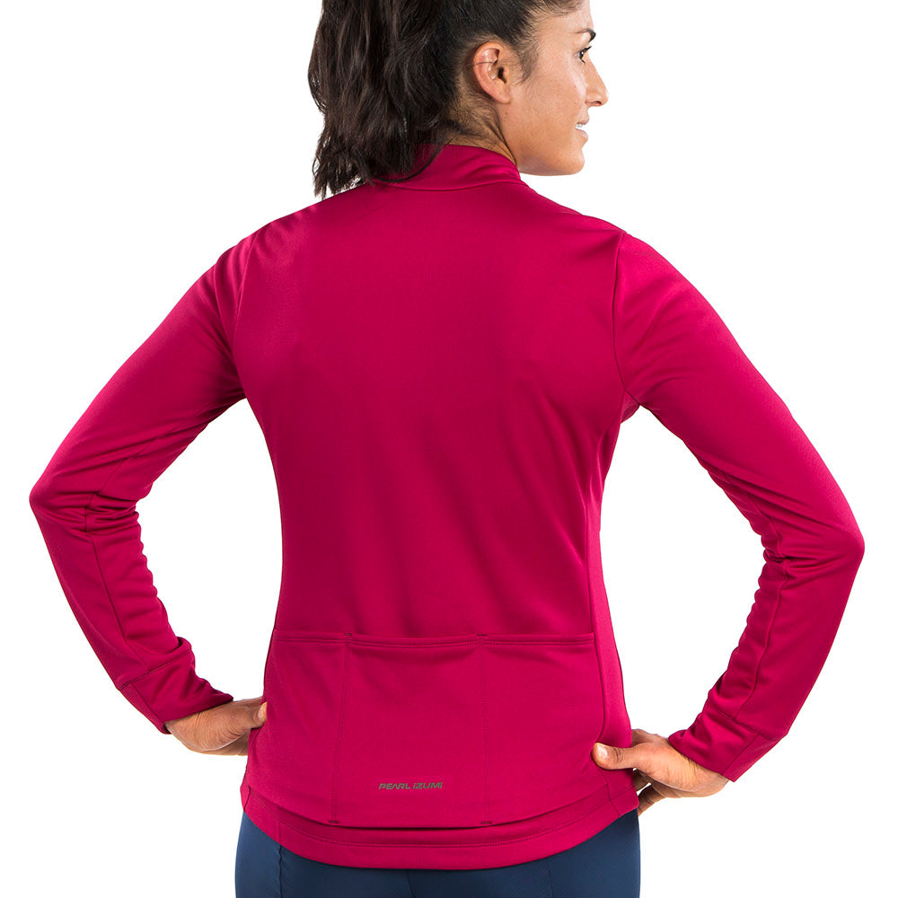 Women's Thermal Jersey for Hiking & Outdoor Activities - Warm Fleece Lined Long Sleeve Shirt for Cold Weather Adventures