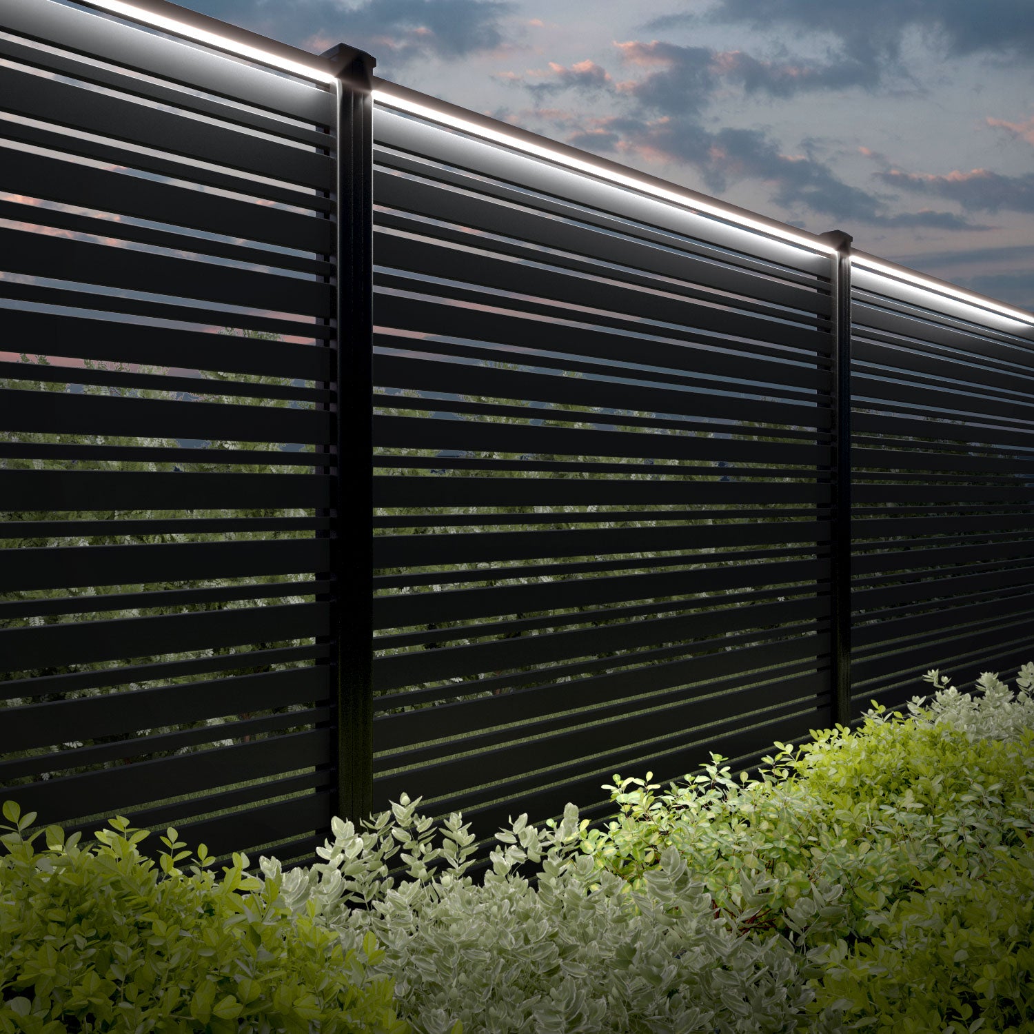 Albany Aluminum Fence Panel with Aluminum Posts - Durable Outdoor Privacy Fencing for Backyard, Garden, and Pool Safety