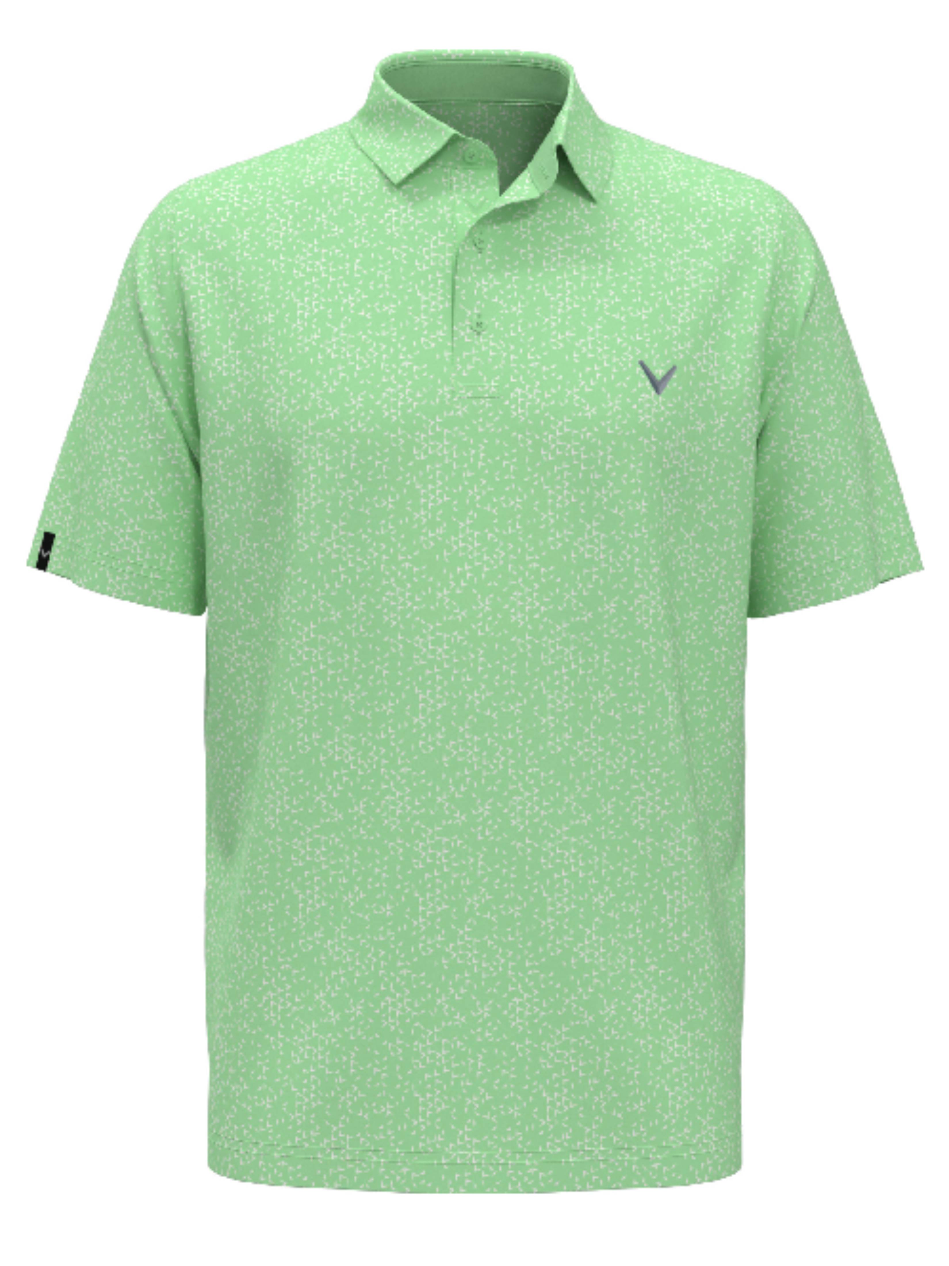 Big & Tall Chevron Print Golf Polo Shirt for Men - Comfortable & Stylish Performance Wear for Golf, Casual Outings & Business Casual Events