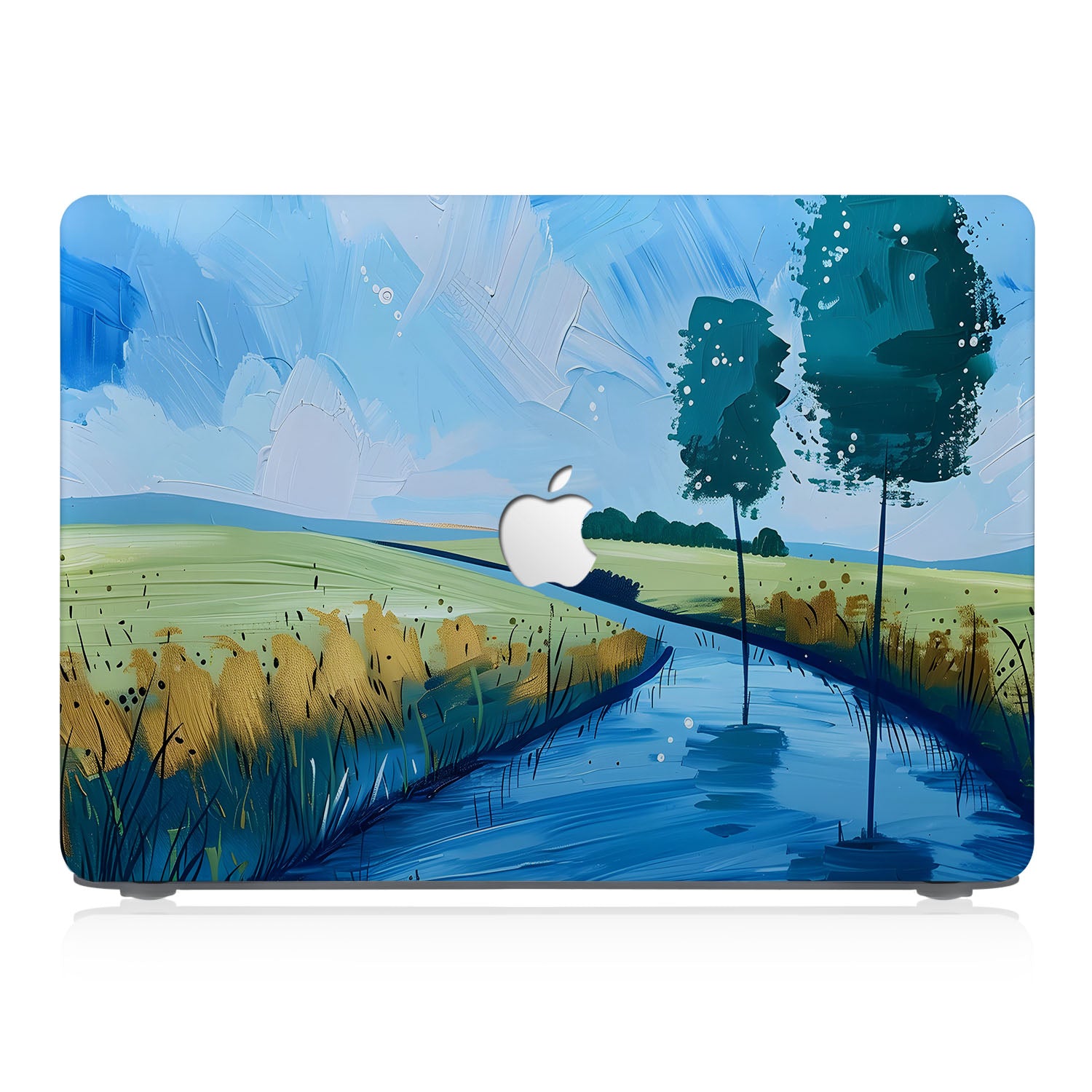 Stylish Abstract Painting MacBook Case - Protective Cover for MacBook Air & Pro - Durable & Lightweight Laptop Sleeve for Work, Travel & School
