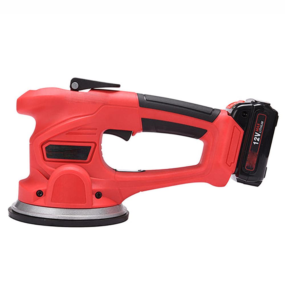 Professional Electric Tile Leveling Machine - 18000r/min Handheld Tile Tiling Tool with Double Suction Cups for Floor, Wall, Stairs & Bathroom Installation | Perfect for DIY Home Renovation & Professional Tiling Projects