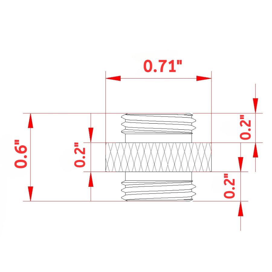 6 Pack G1/4