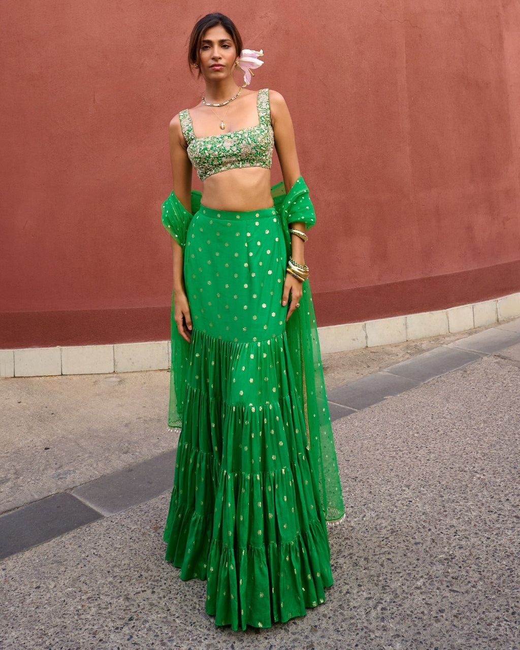 Elegant Aisha Lehenga Set for Women | Traditional Indian Bridal & Party Wear | Perfect for Weddings, Festivals & Special Occasions