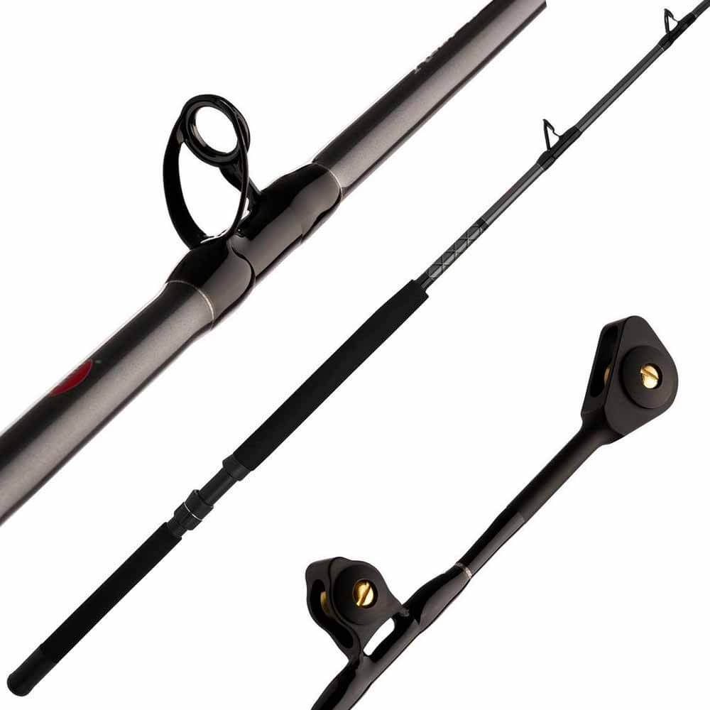 Penn Ally II Boat Conventional Fishing Rods - Saltwater & Freshwater Fishing Rod for Offshore, Inshore, and Pier Fishing