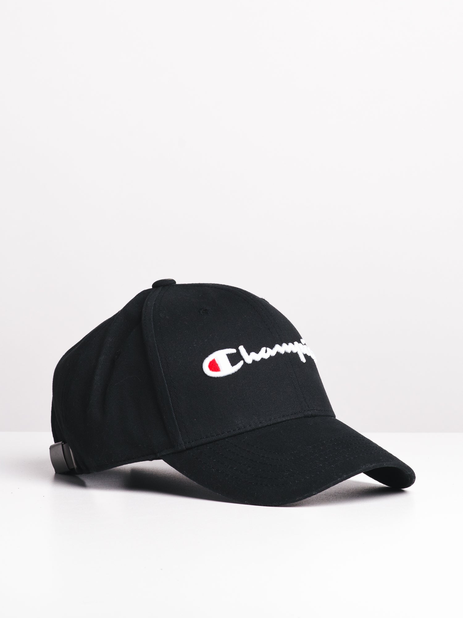 Champion Classic Twill Hat for Men & Women - Adjustable Black Baseball Cap for Casual & Outdoor Activities - Perfect for Running, Hiking, and Daily Wear