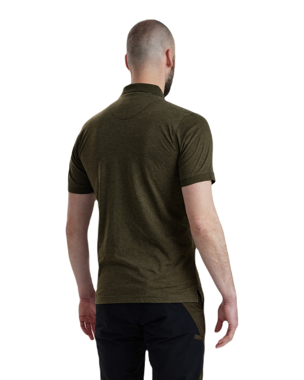 Deerhunter Gunnar Men's Performance Polo Shirt - Moisture Wicking, Breathable & Comfortable for Golf, Tennis & Casual Wear