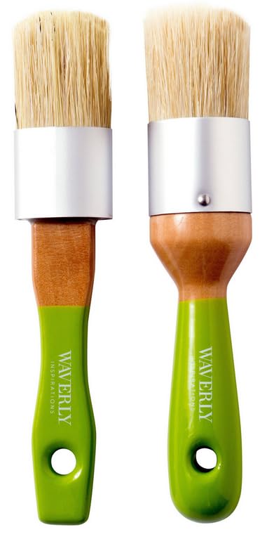 Premium Chalk & Wax Brushes Set - Perfect for DIY Furniture Painting, Home Decor, and Craft Projects