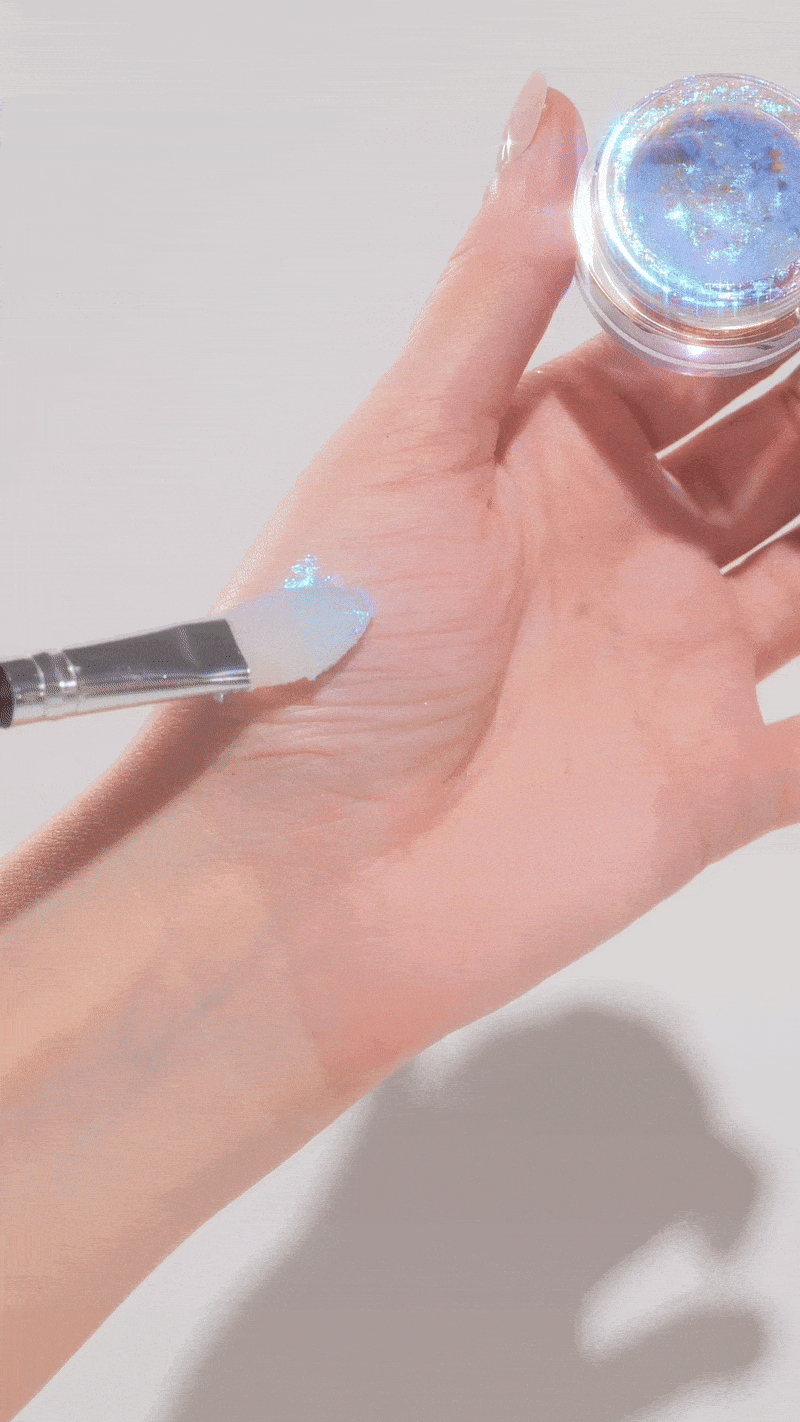 Glisten Cosmetics Ice Chroma Flakes - Duochrome Pigment for Eyeshadow, Highlighter & Nail Art - Perfect for Makeup Artists & DIY Beauty Projects