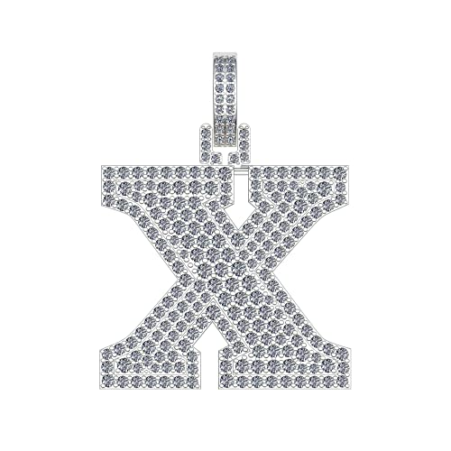 Initial X Necklace