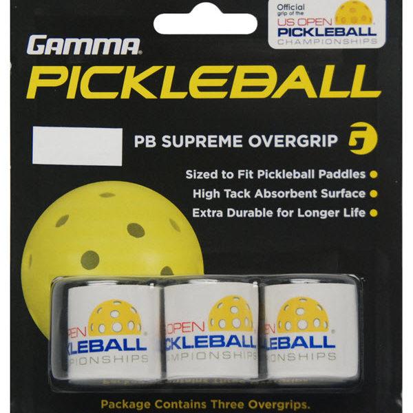 PB Supreme Overgrip - Official US Open Pickleball Championship Grip | Premium Tennis & Pickleball Racket Handle Wrap for Enhanced Performance & Comfort
