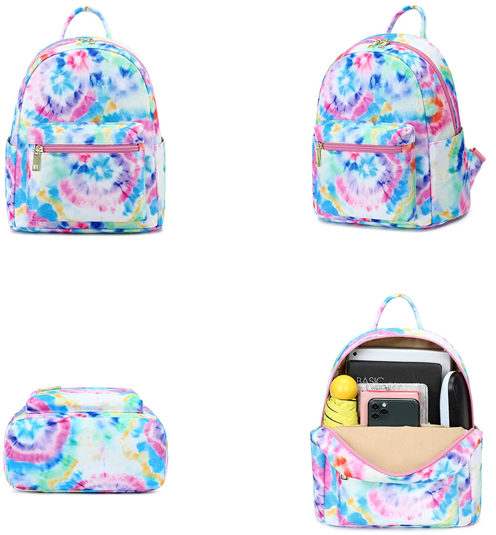 Bluboon Girls Mini Backpack for Women & Teens - Cute Small Backpack Purse, Lightweight Casual School Bookbag for Daily Use, Travel & College Campus