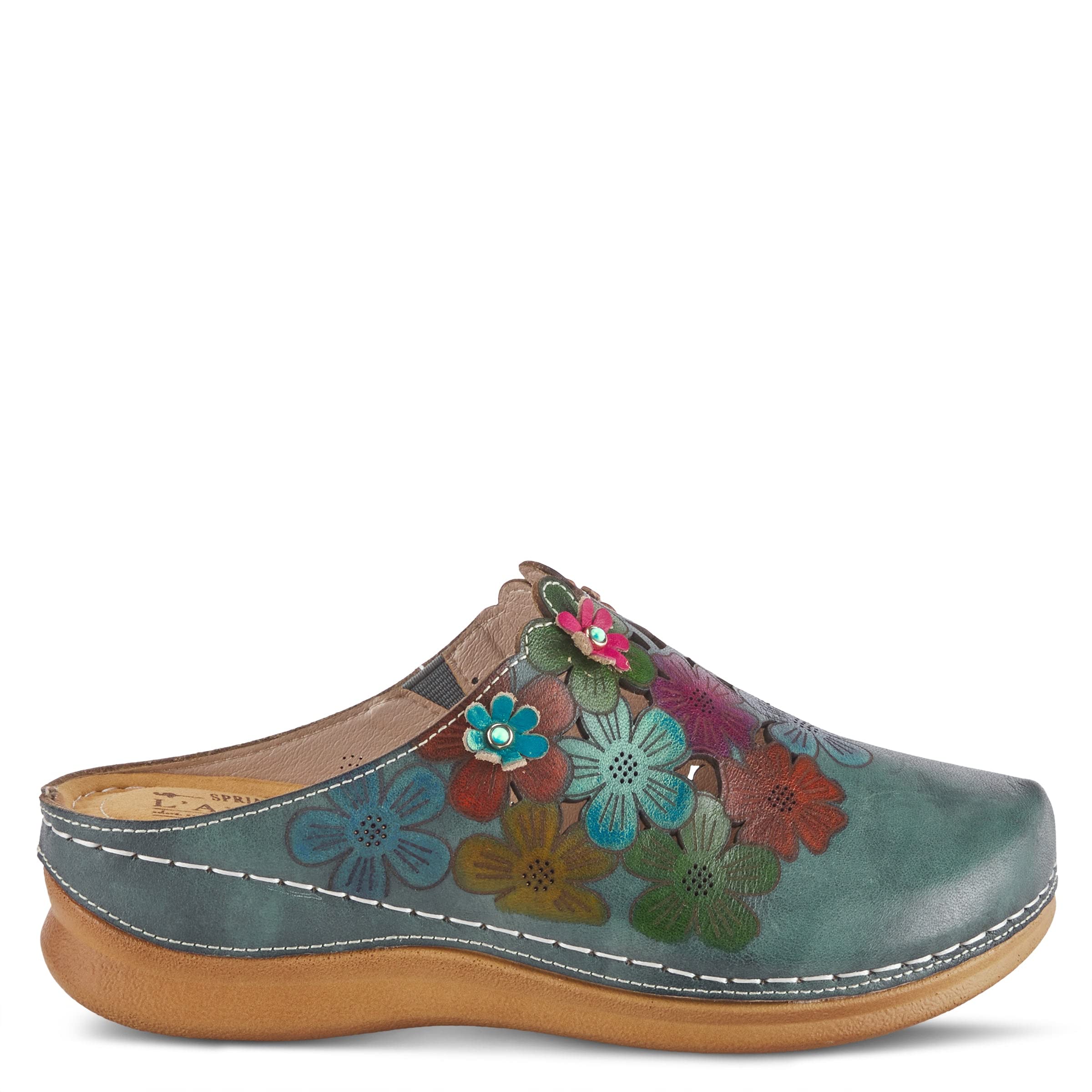 Spring Step L'Artiste Women's Augi Clog - Comfortable Slip-Resistant Garden Clogs for Women, Perfect for Gardening, Nursing & Outdoor Activities