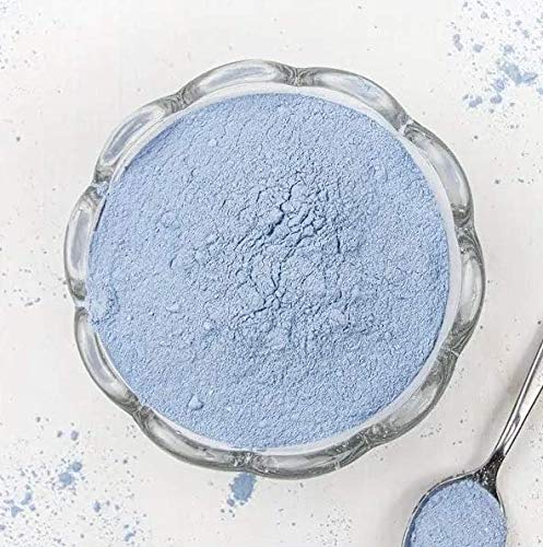 Purenso Select - 100% Pure Serbian Blue Clay Powder, 100g for Face & Body Detox, Skin Cleansing & Acne Treatment | Natural Skincare & Spa Use