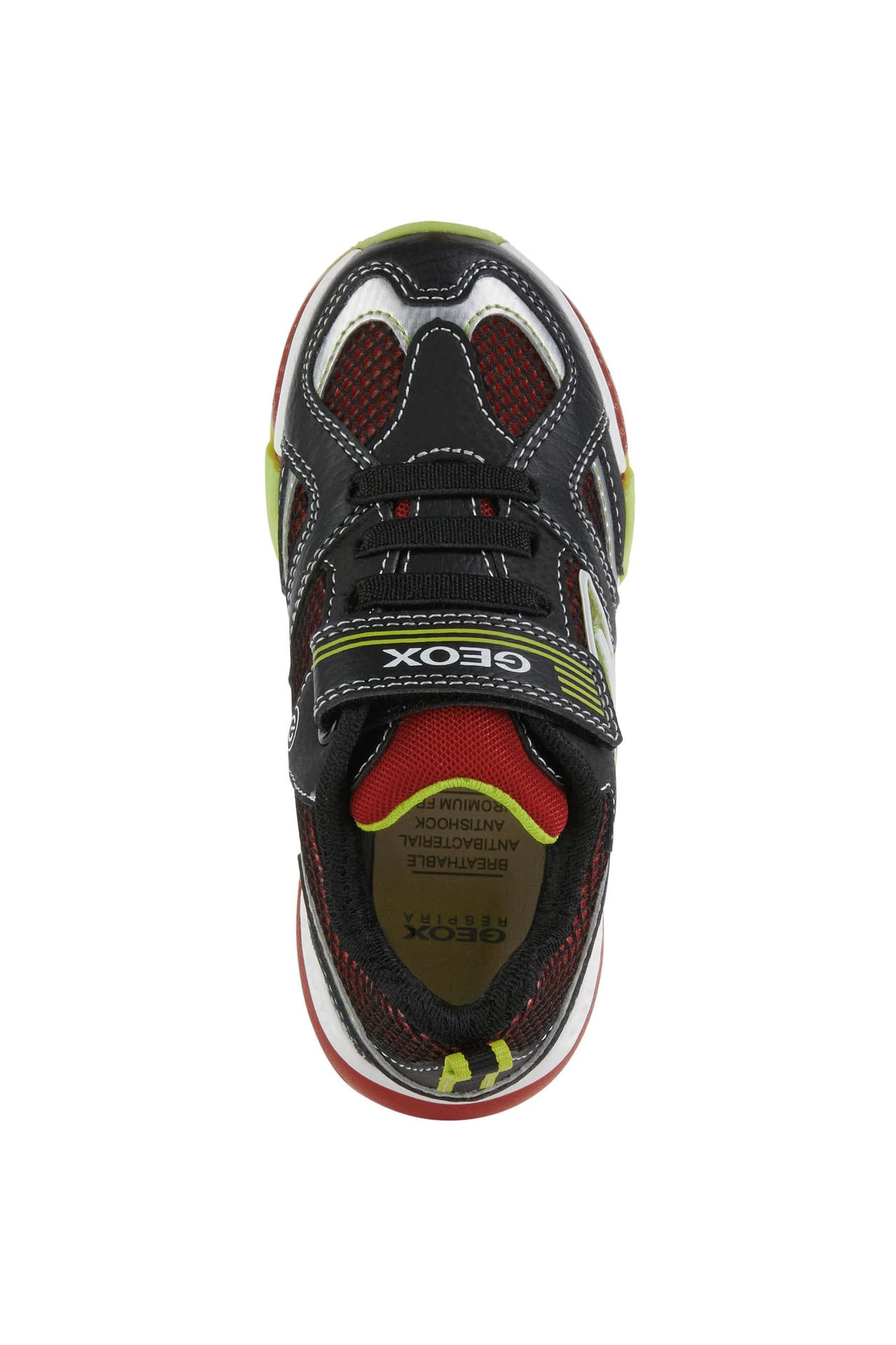 Geox Boys' Bayonyc Sneakers - Breathable Lightweight Casual Shoes for Kids | Perfect for School, Play & Everyday Wear