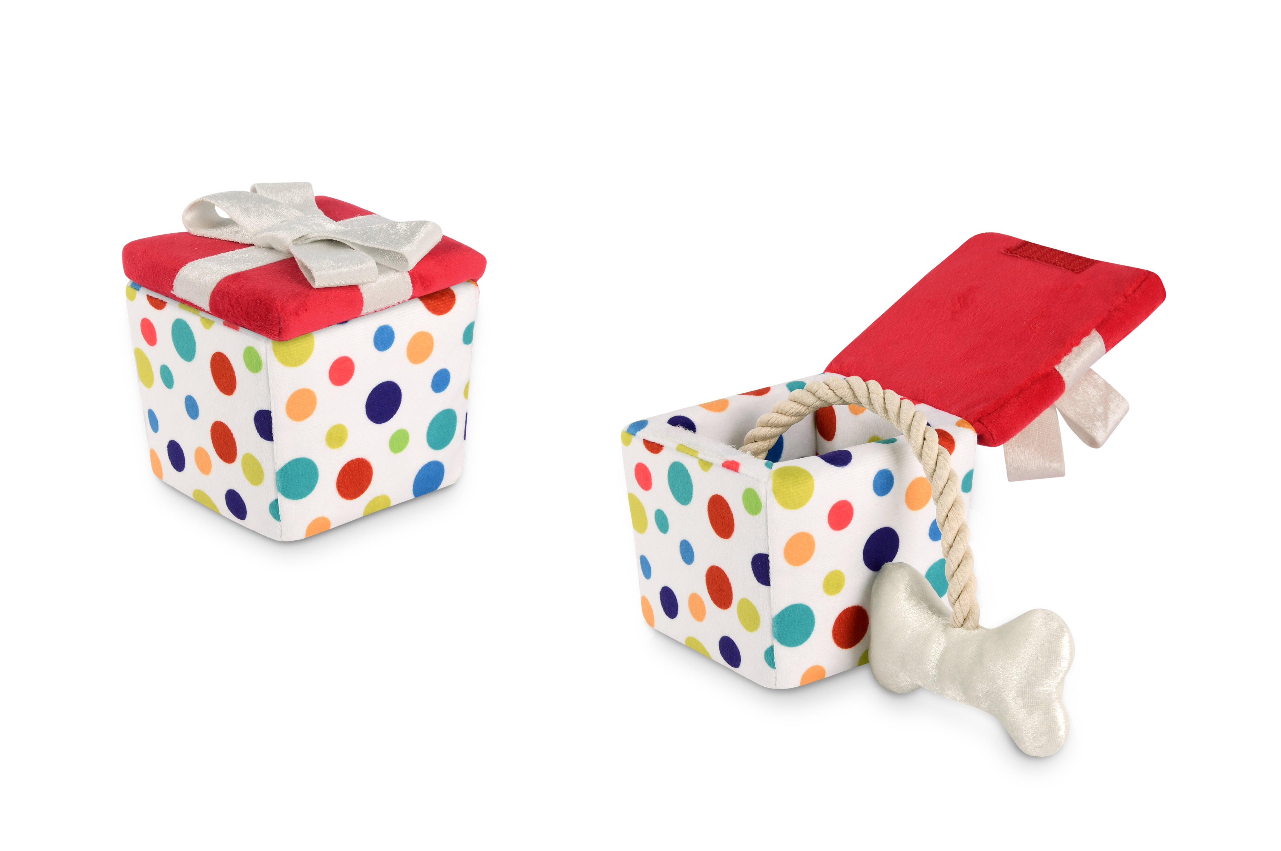 Perfect Gift for Dogs - Party Time™ Plush Dog Toy by Pet P.L.A.Y. | Soft & Durable Chew Toy for Puppies & Adult Dogs - Great for Playtime, Training & Cuddling