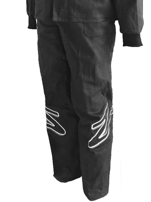 Zamp ZR 10 SFI Single Layer Racing Pants - Lightweight Fire-Resistant Motorsport Gear for Karting, Sprint Cars & Dirt Track Racing