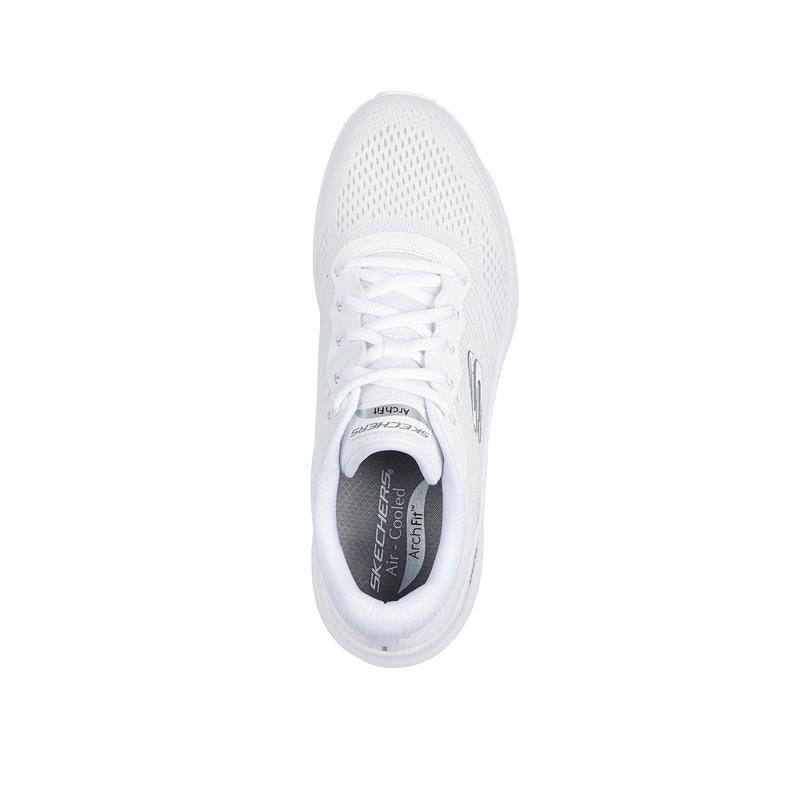 Skechers Arch Fit 2.0 Women's Walking Shoes - White (232700/WHT) | Comfortable Support for All-Day Wear, Work, Travel & Casual Outfits