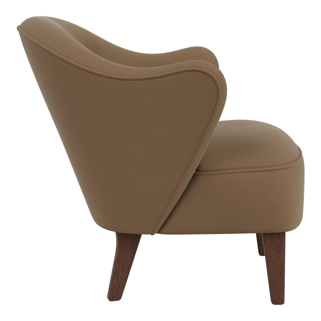 Ingeborg Lounge Chair - Modern Textile Upholstered Accent Chair for Living Room, Bedroom & Office - Comfortable Reading & Relaxation Chair with Soft Fabric & Stylish Design