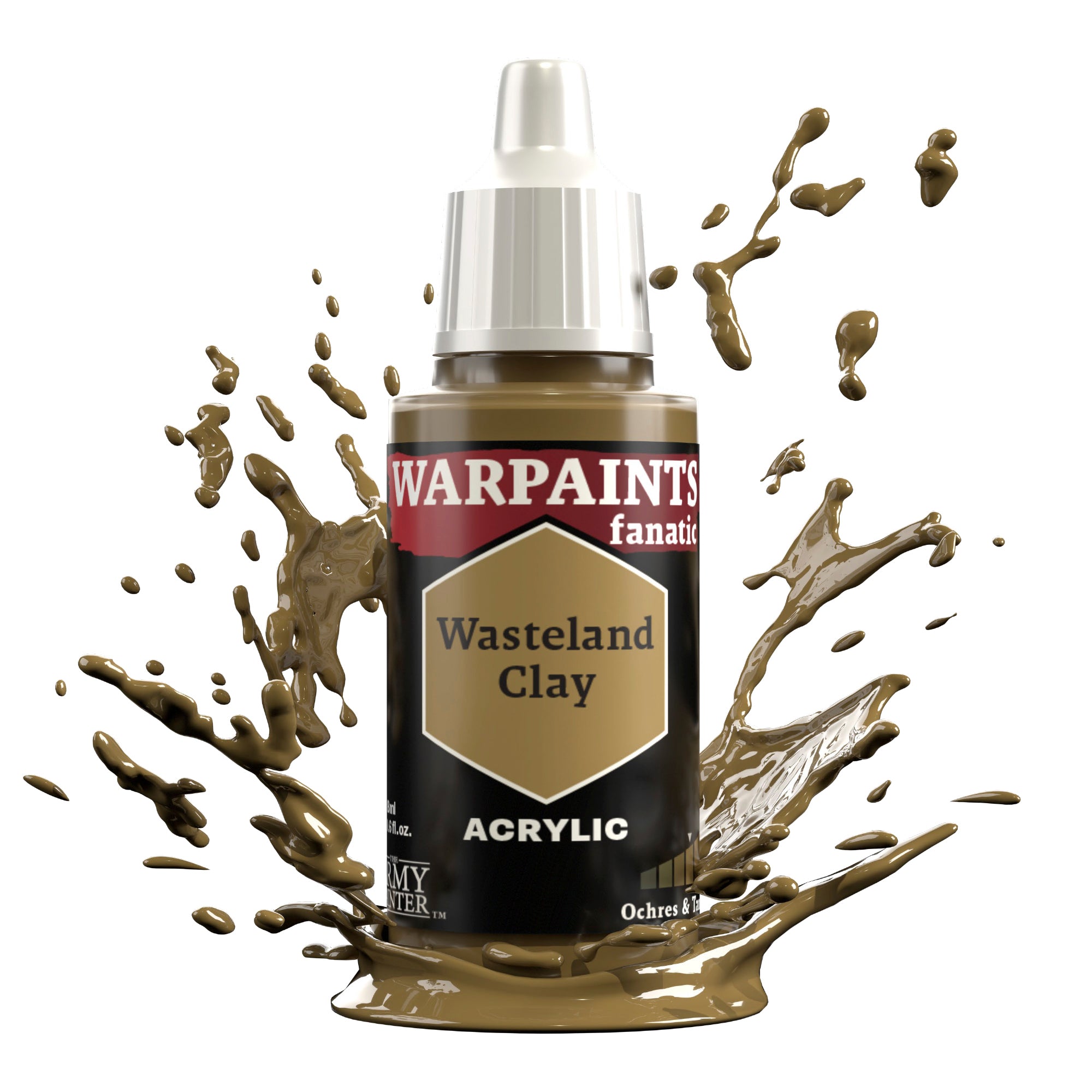 Warpaints Fanatic: Wasteland Clay - Premium Matte Face Paint for Cosplay & Halloween Makeup - Perfect for Post-Apocalyptic Costumes & Themed Parties