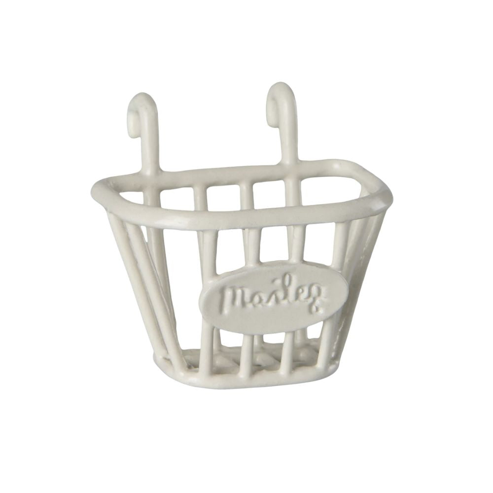 Maileg Tricycle Basket with Storage - Adorable Miniature Toy Bike for Kids' Pretend Play & Room Decor | Perfect for Playtime, Gifts & Nursery Display