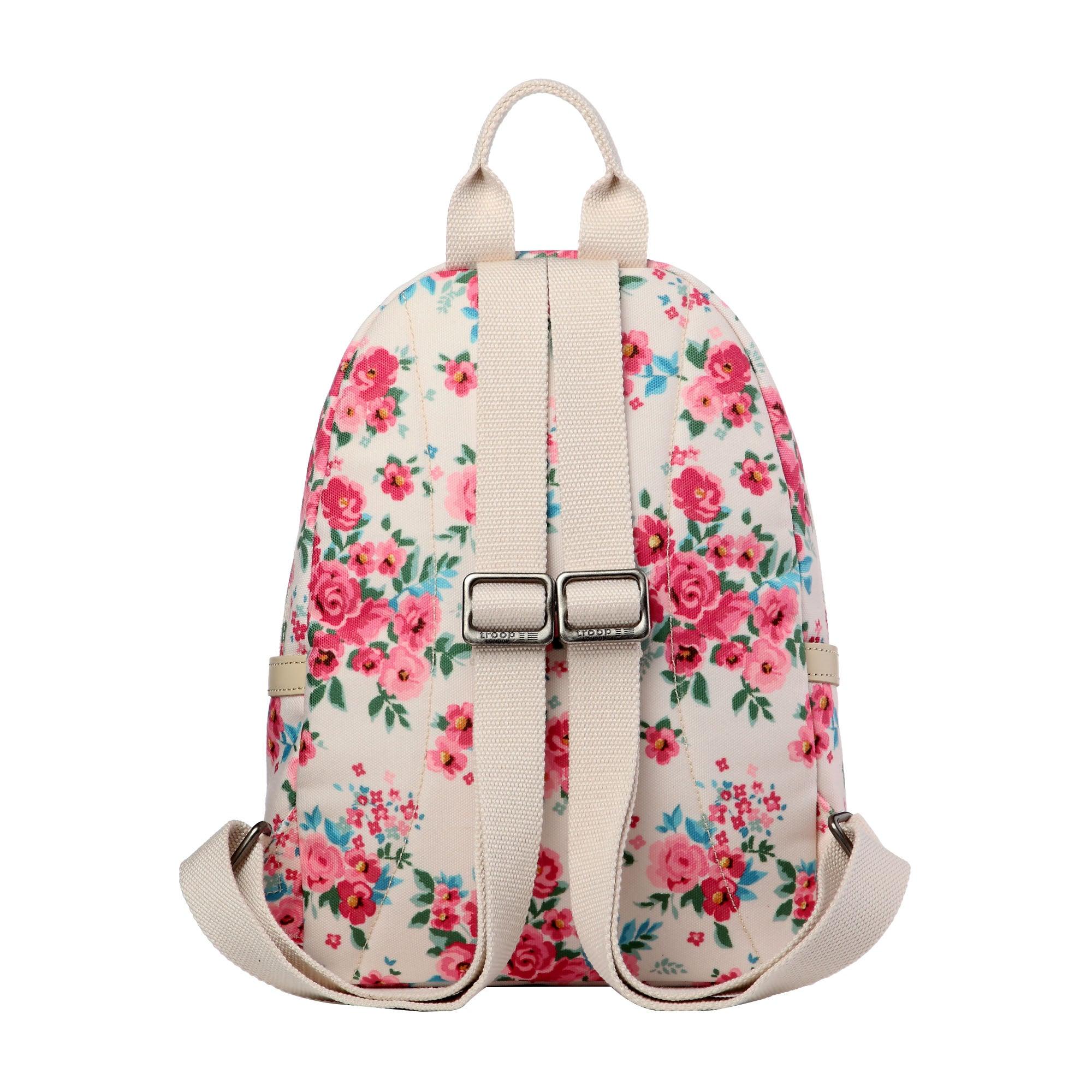 TRP0255 Troop London Classic Canvas Backpack Small - Durable School & Travel Backpack for Men & Women - Perfect for College, Commuting & Outdoor Adventures