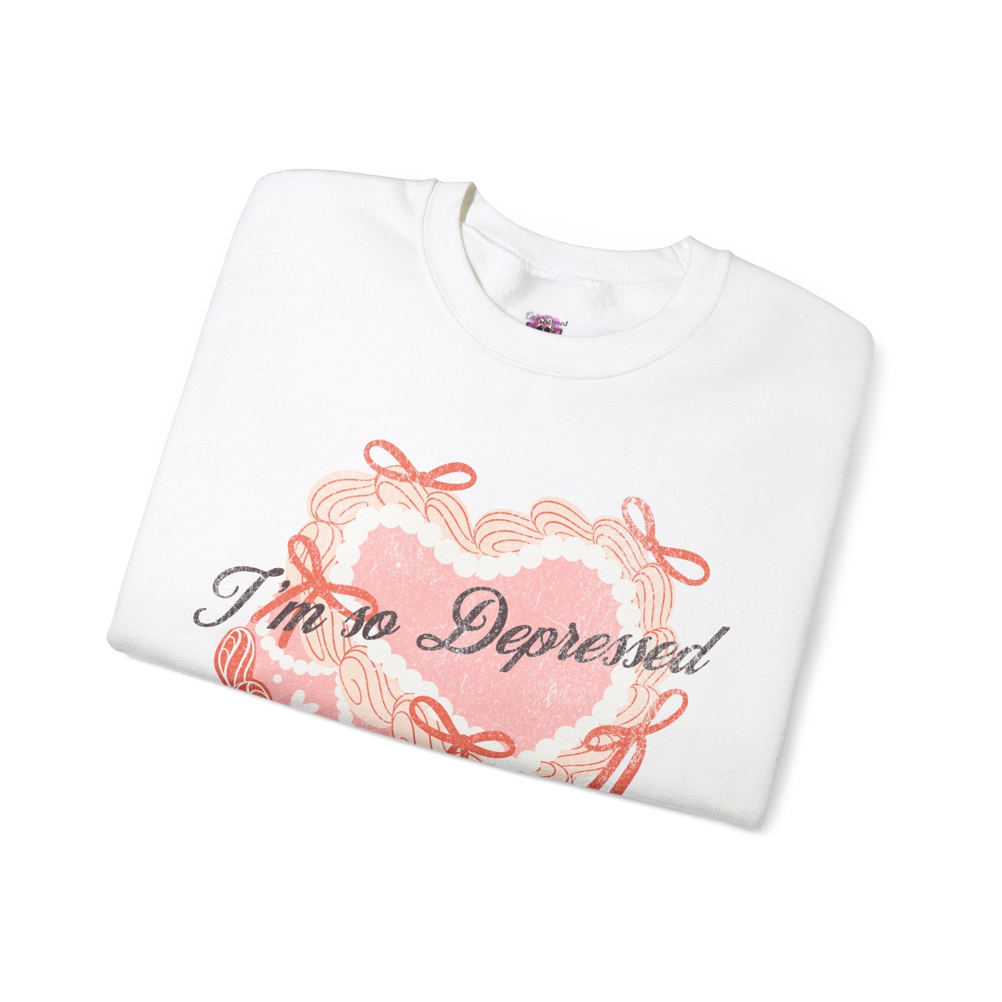 Depression Awareness Crewneck Sweatshirt - Soft Comfortable Unisex Pullover for Mental Health Support | Perfect for Therapy, Self-Care Days & Raising Awareness