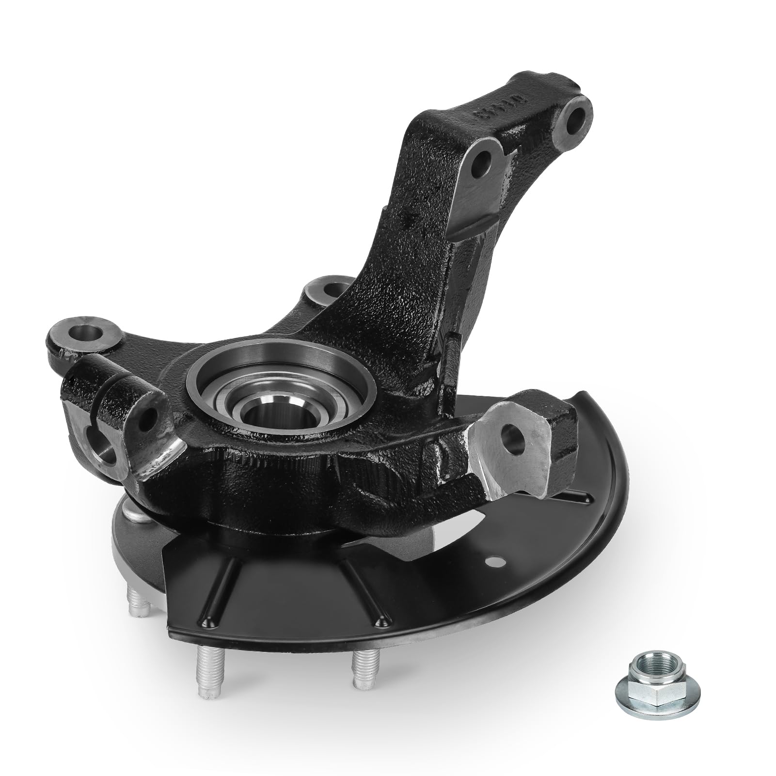 Ford Escape 2005-2012 Mazda Tribute 2005-2011 Mercury Mariner 2005-2011 Front Steering Knuckle & Wheel Bearing Hub Assembly - LK015 698-405 698405 Left Driver Side - Perfect for Smooth Steering & Safe Driving on Highways & Rough Roads