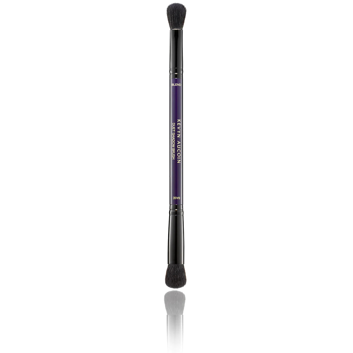 Professional Duet Shadow Brush for Eyeshadow Blending - Perfect for Makeup Artists & Beginners (Ideal for Smokey Eyes & Everyday Makeup)