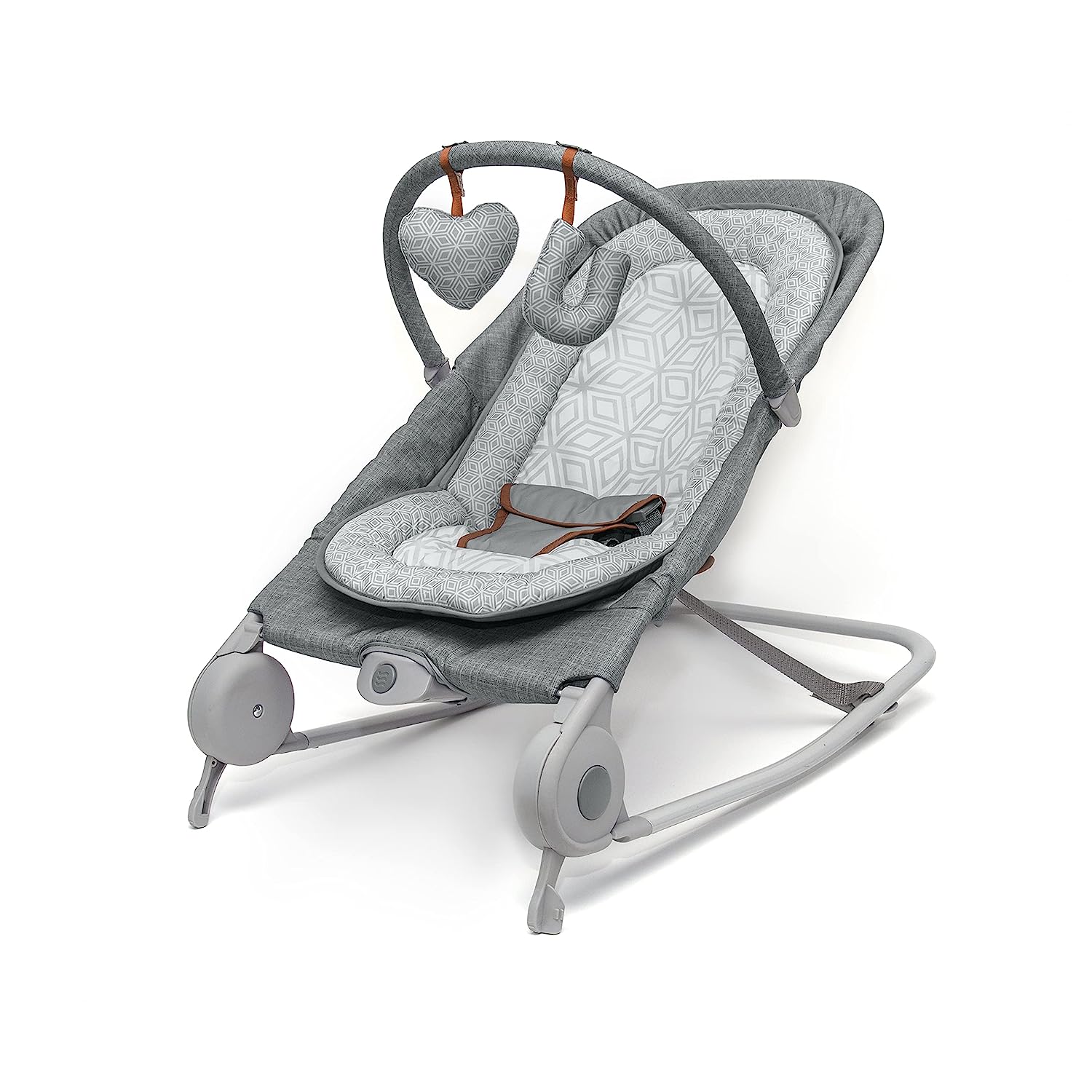 Summer Infant 2-in-1 Baby Bouncer & Rocker Duo - Convertible Infant Seat for Soothing & Playtime | Perfect for Nursery, Living Room & Travel
