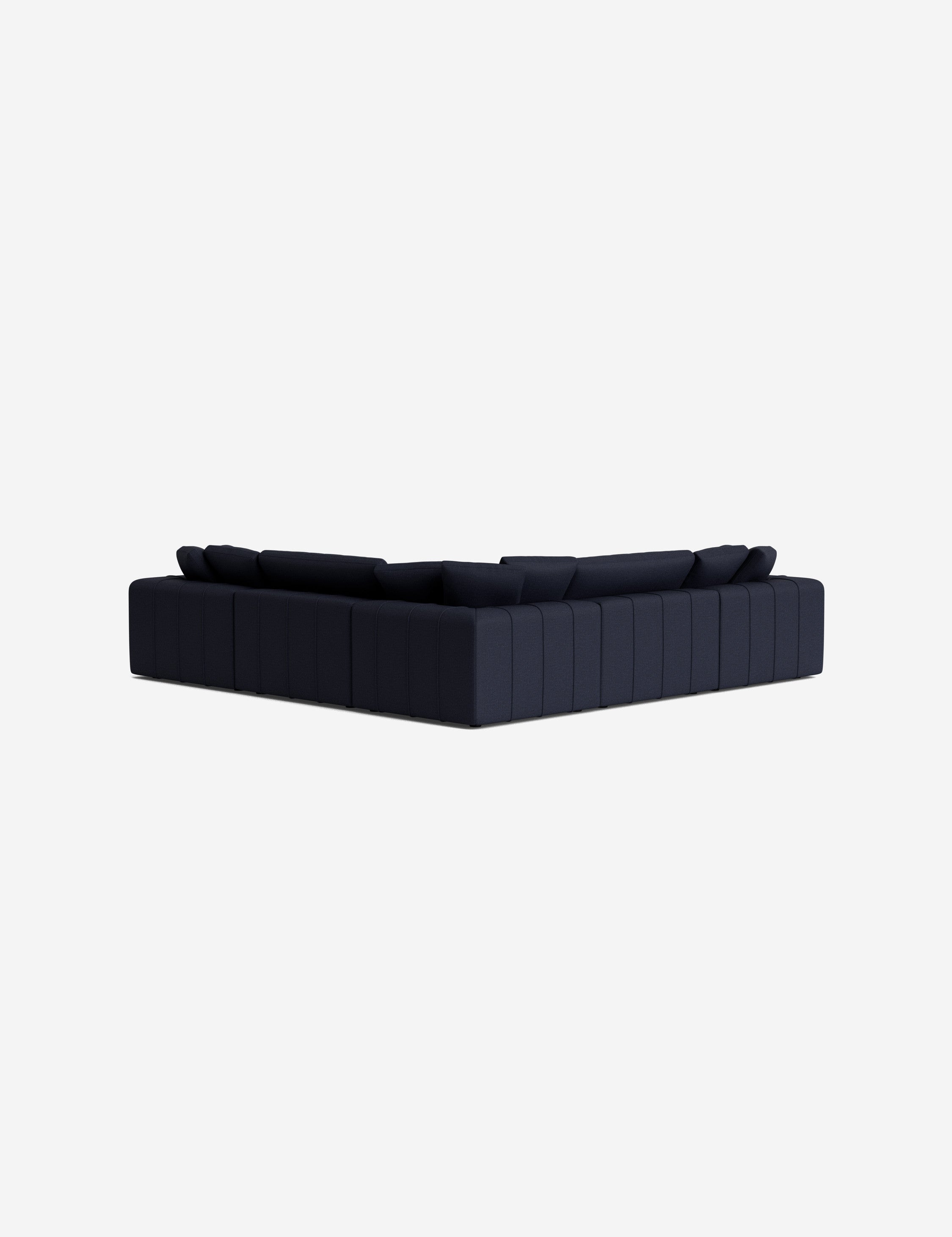 Capella Modular Corner Sectional Sofa - Modern L-Shaped Couch with Reversible Chaise, Soft Fabric Upholstery - Perfect for Living Room, Family Room & Home Theater