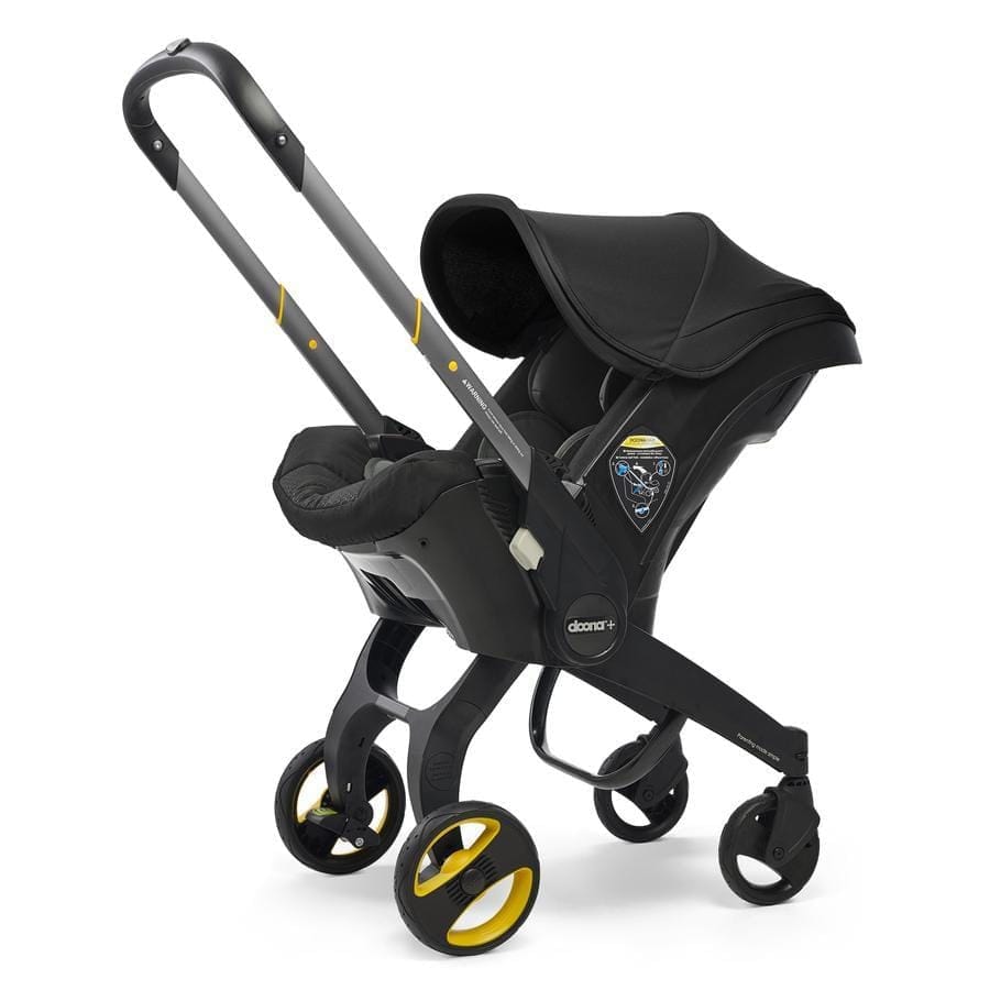 Doona+ Infant Car Seat and Stroller Combo - Lightweight, Compact, and Travel-Friendly for Newborns to Toddlers | Perfect for Air Travel, Daily Errands, and On-the-Go Parents