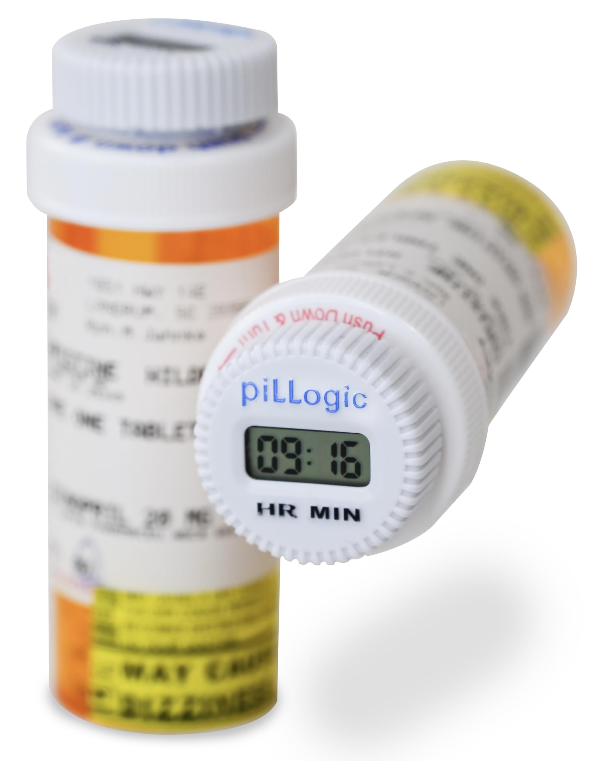 Medicine Timer & Pill Reminder - Smart Medication Tracker for Prescriptions, Kids Liquid Medicine & Pet Meds - Easy Push-Reset Function - Perfect for Elderly Care, Travel & Daily Health Management